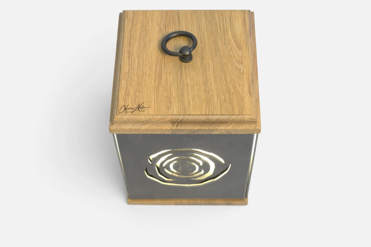 LUMINAIRE MALAGA Xavier Nadau Designer #Couleur claire_Chêne
#Motif_Rose