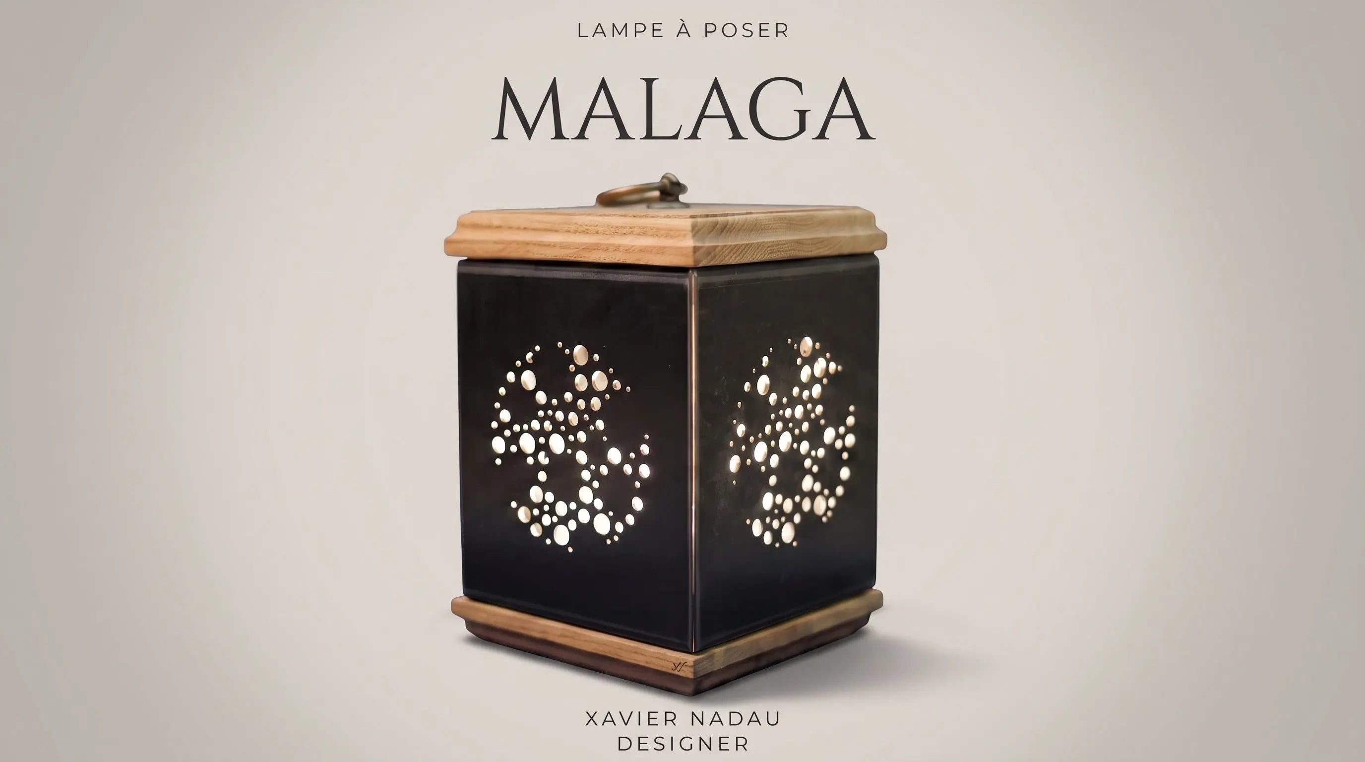 Lampe à poser Malaga Xavier Nadau Designer
