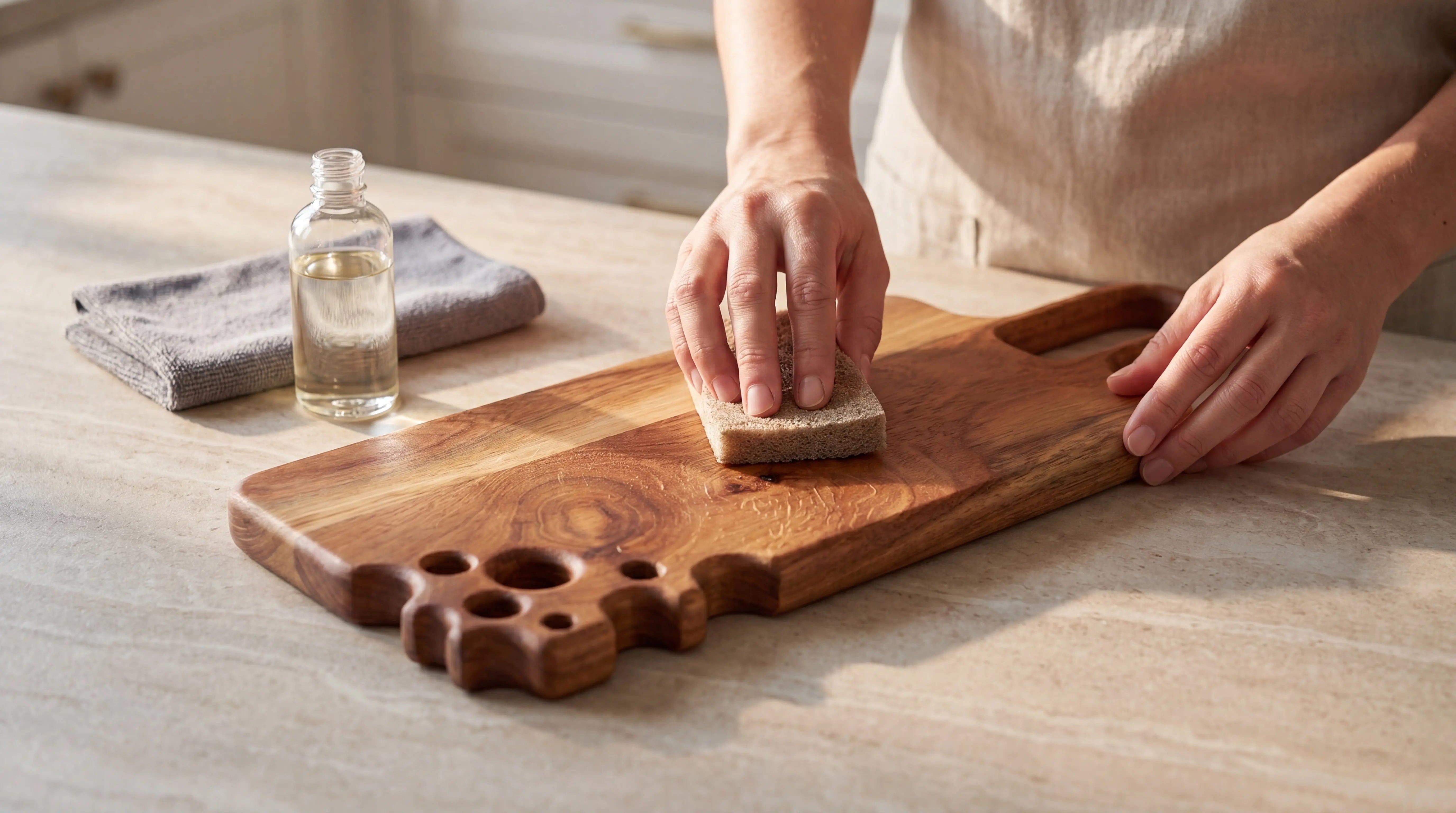 Entretien des planches en bois