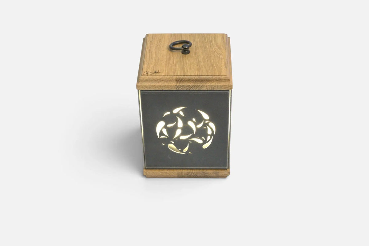 LUMINAIRE MALAGA Xavier Nadau Designer #Couleur claire_Chêne 
#Motif_Gouttes