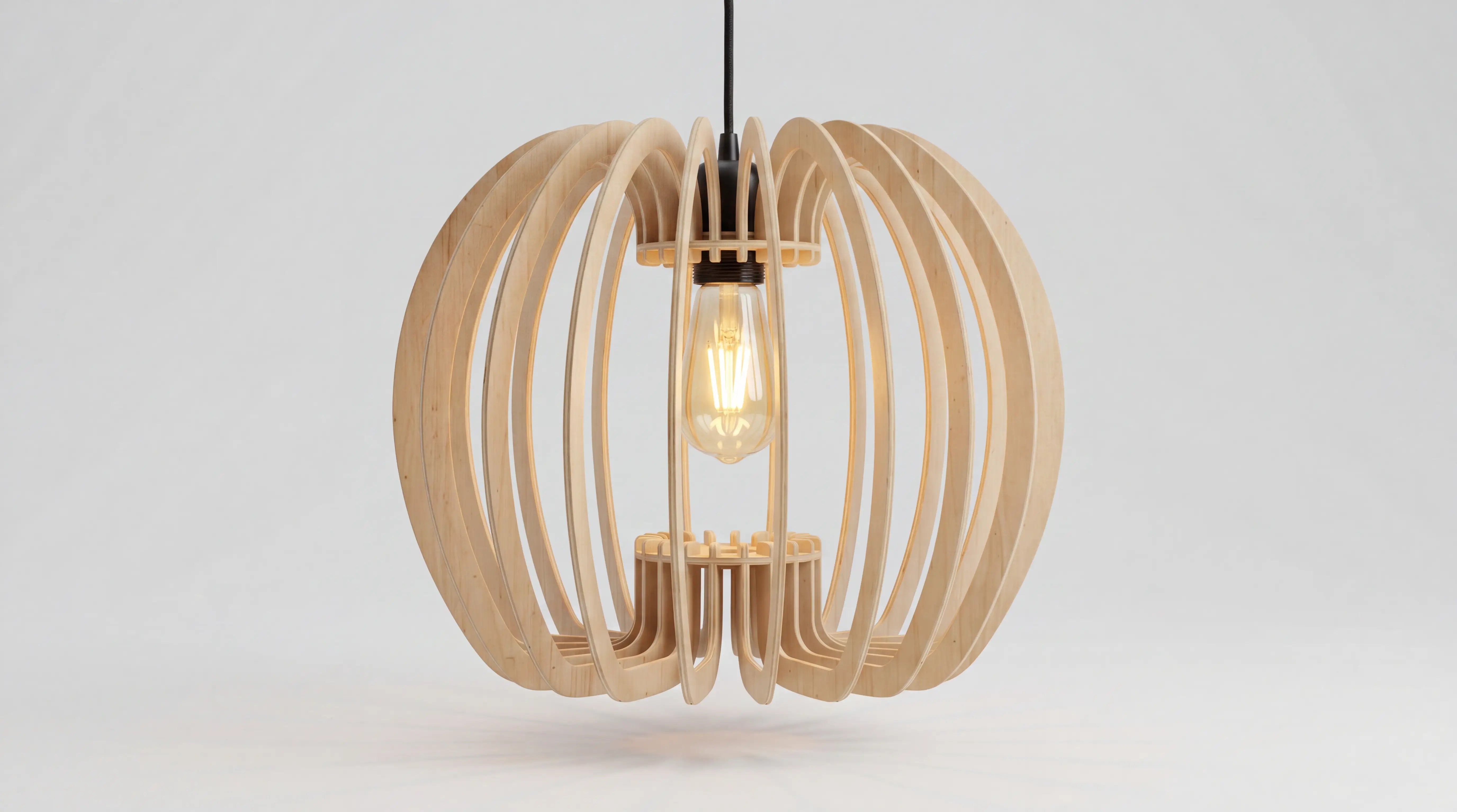 Lampe filaire 1 fond clair